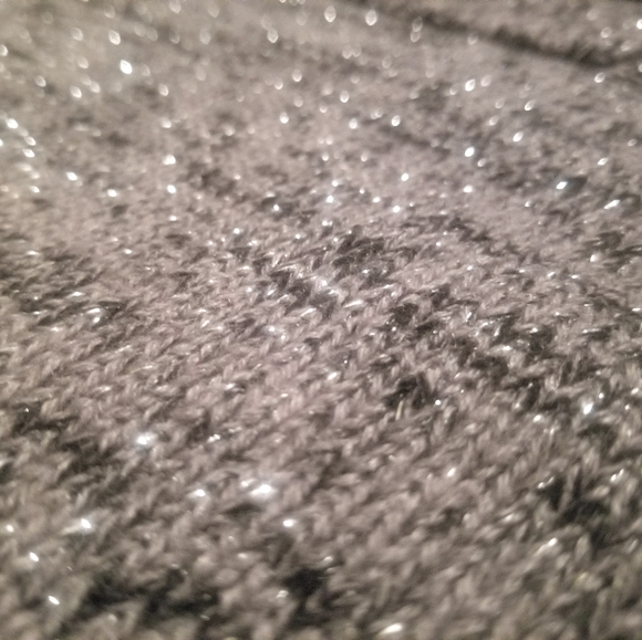 Sparkly Knit Kimono-Sleeve Cardigan - Picture 4 of 5